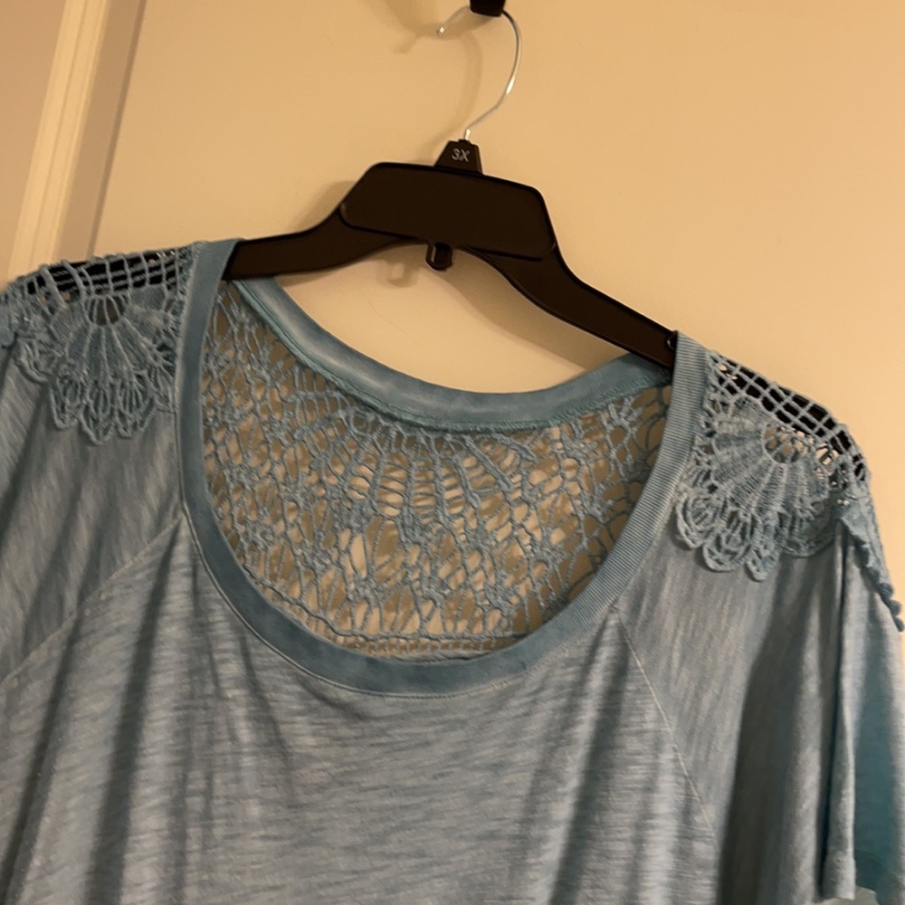 Torrid Lace Cotton T-Shirt